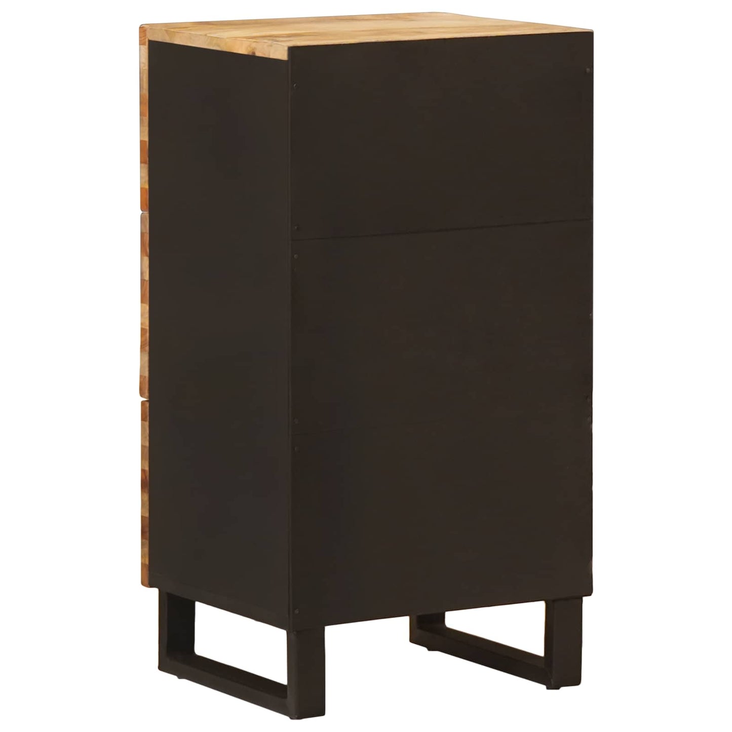 vidaXL Side Cabinet with Drawer Brown 40 x 33 x 75 cm Solid Mango Wood