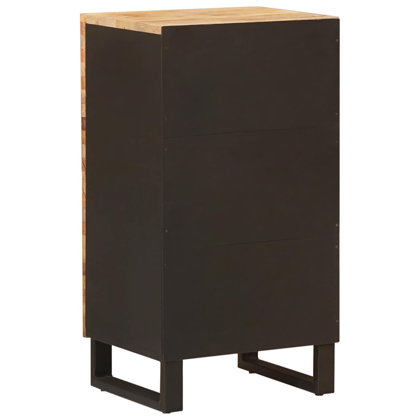 vidaXL Side Cabinet with Door Brown 40 x 33 x 75 cm Solid Mango Wood