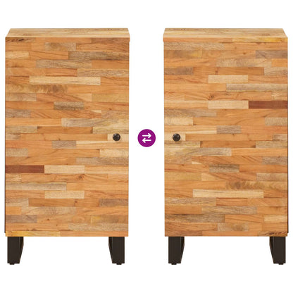 vidaXL Side Cabinet with Door Brown 40 x 33 x 75 cm Solid Mango Wood