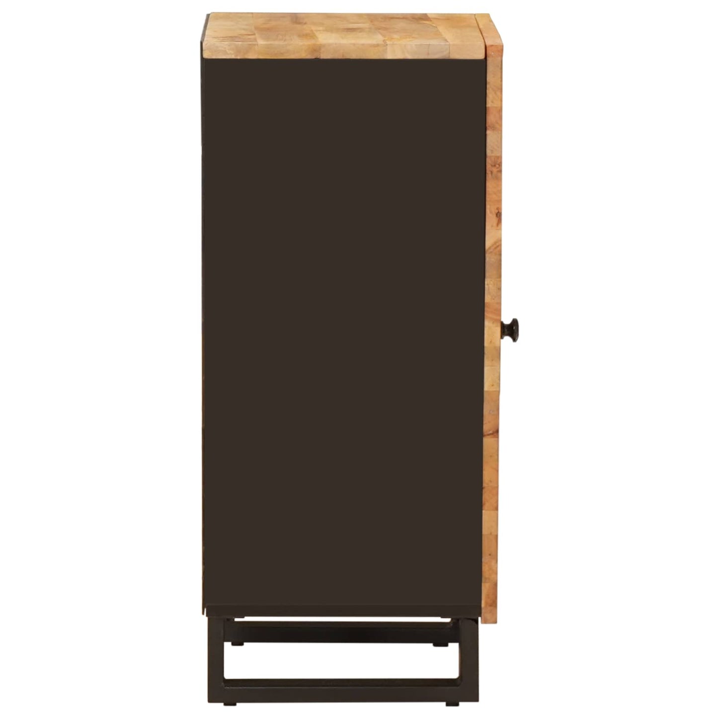 vidaXL Side Cabinet with Door Brown 40 x 33 x 75 cm Solid Mango Wood