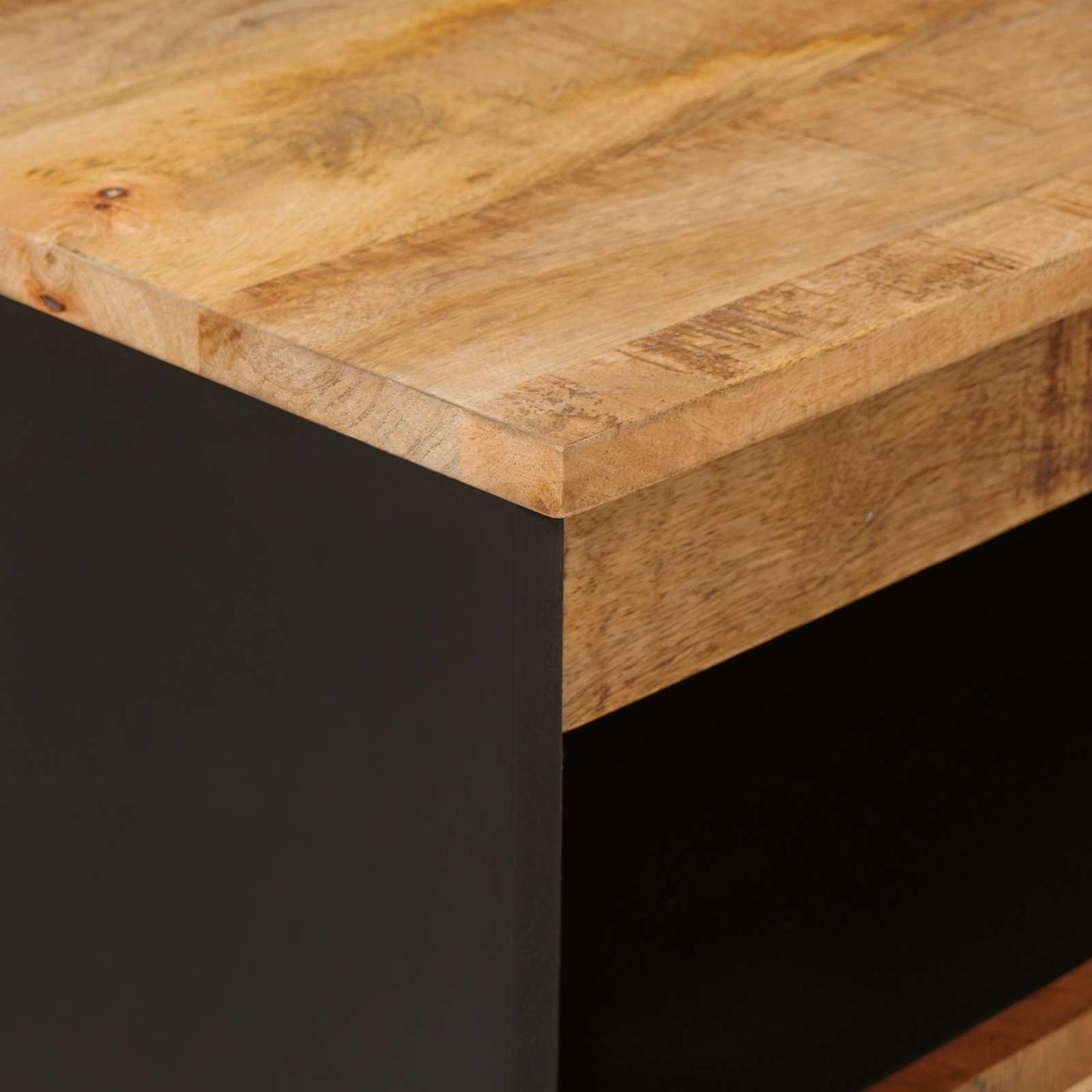 vidaXL Side Cabinet with Door Brown 60 x 33 x 75 cm Solid Mango Wood