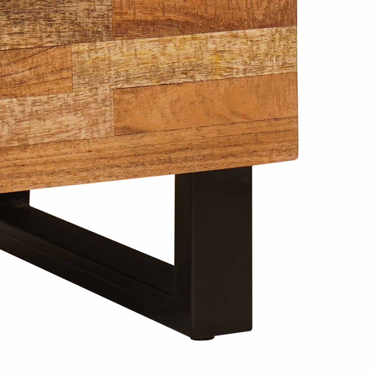 vidaXL Side Cabinet with Door Brown 60 x 33 x 75 cm Solid Mango Wood