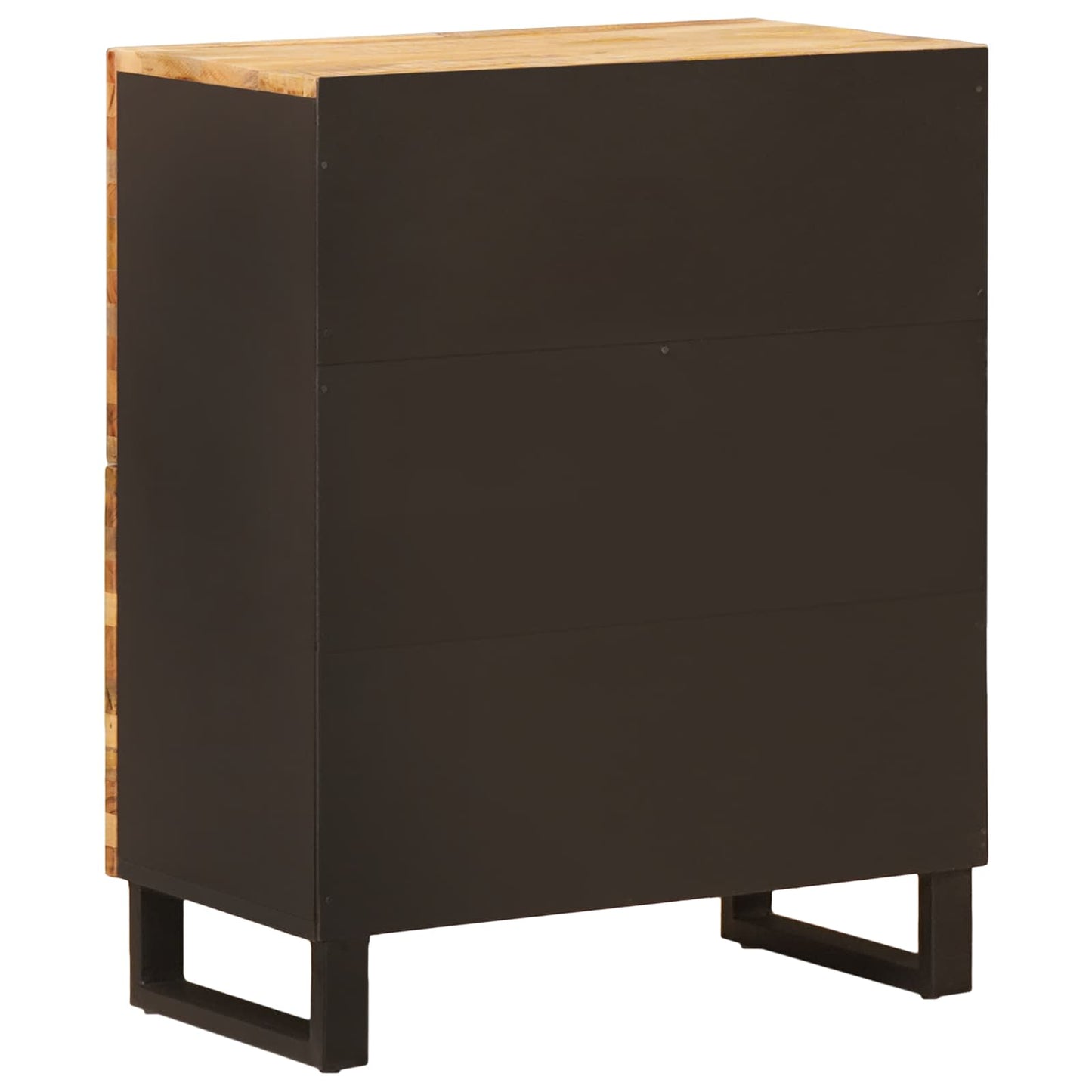 vidaXL Side Cabinet with Door Brown 60 x 33 x 75 cm Solid Mango Wood