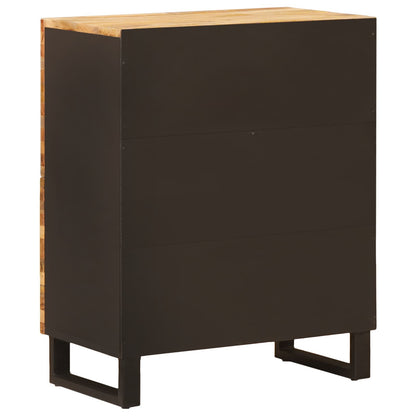 vidaXL Side Cabinet with Door Brown 60 x 33 x 75 cm Solid Mango Wood