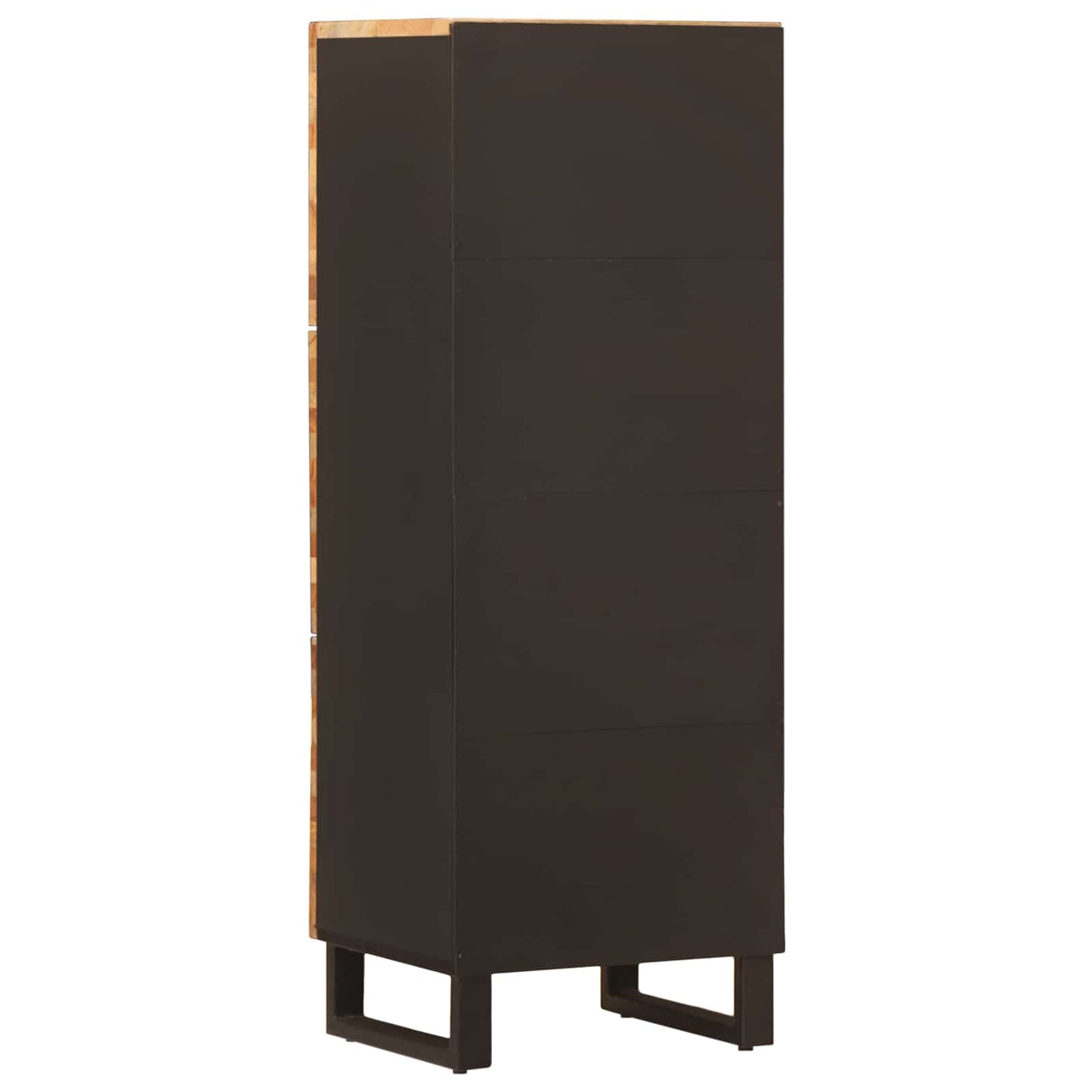 vidaXL Storage Highboard Brown 40 x 33 x 110 cm Solid Mango Wood