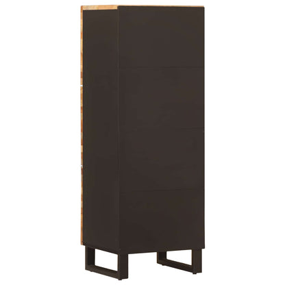 vidaXL Storage Highboard Brown 40 x 33 x 110 cm Solid Mango Wood