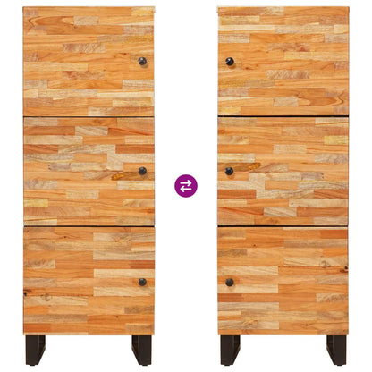 vidaXL Storage Highboard Brown 40 x 33 x 110 cm Solid Mango Wood