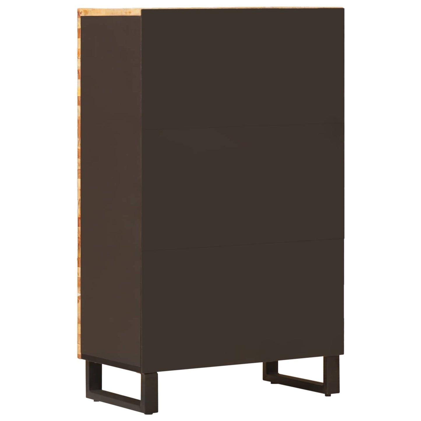 vidaXL Storage Highboard Brown 60 x 33 x 100 cm Solid Mango Wood