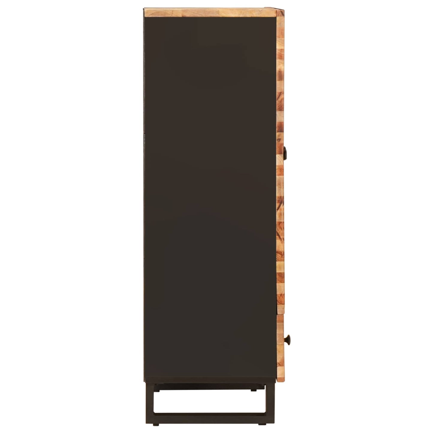 vidaXL Storage Highboard Brown 60 x 33 x 100 cm Solid Mango Wood