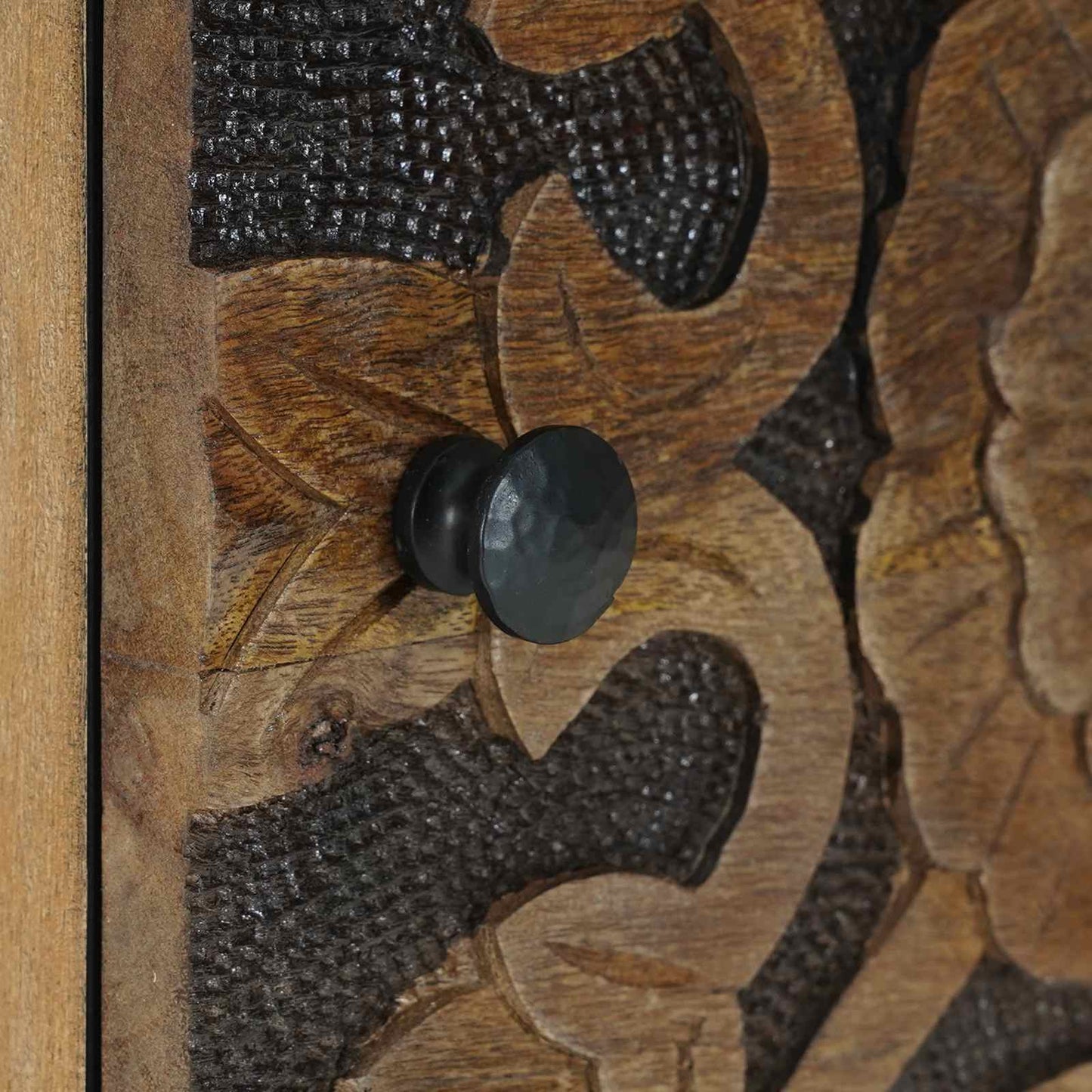 vidaXL Bedside Cabinet Brown 40 x 33.5 x 46 cm Solid Mango Wood