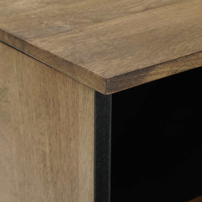 vidaXL TV Cabinet Brown 70 x 33.5 x 46 cm Solid Mango Wood