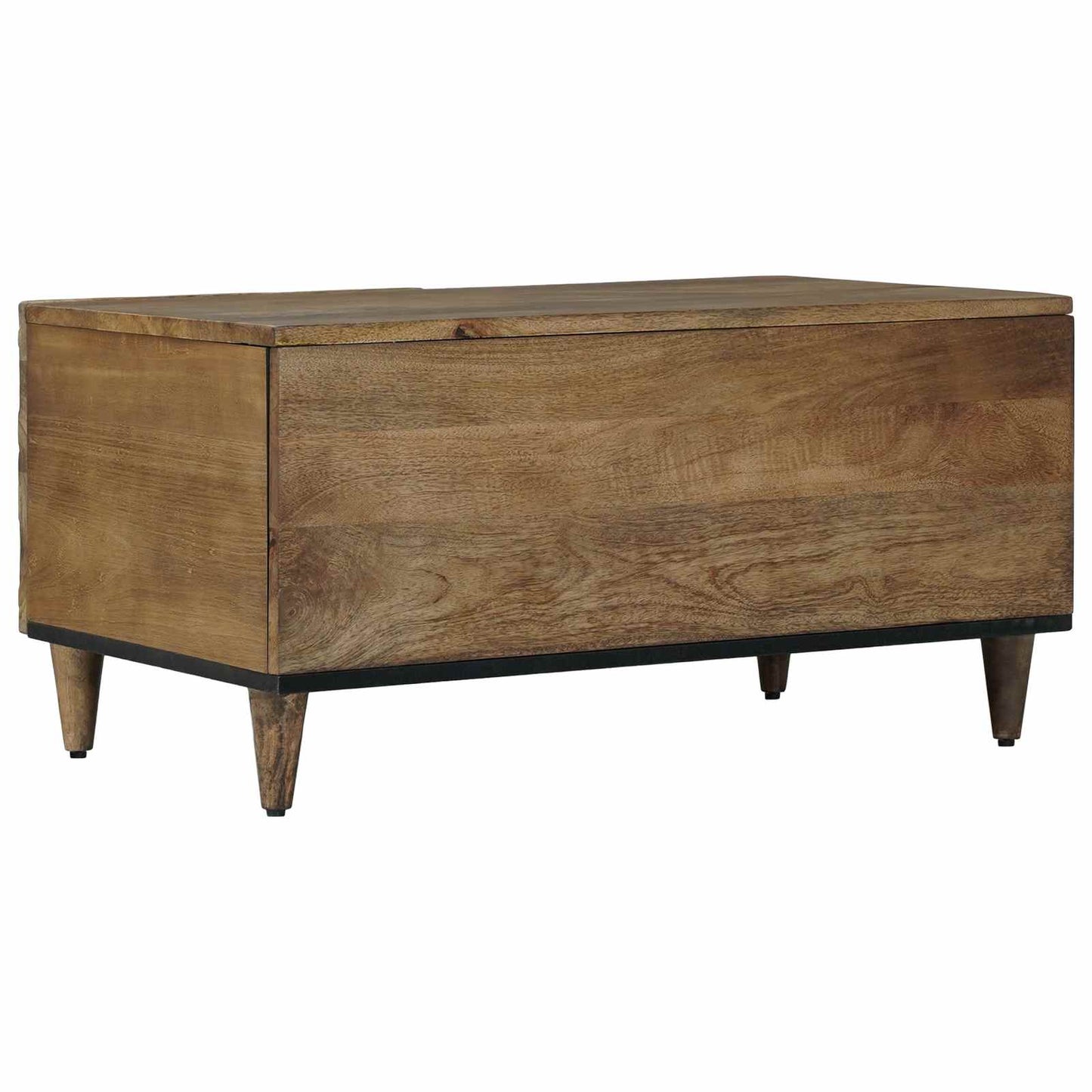 vidaXL Coffee Table Brown 80 x 50 x 40 cm Solid Mango Wood