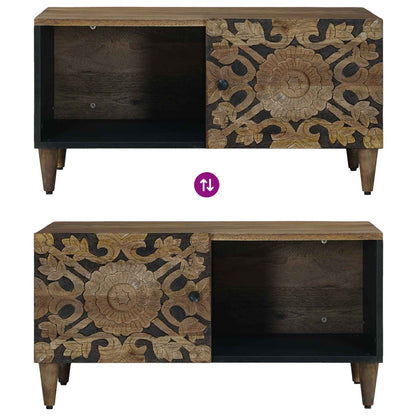 vidaXL Coffee Table Brown 80 x 50 x 40 cm Solid Mango Wood