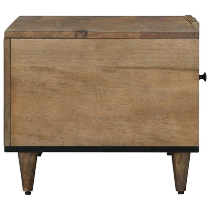 vidaXL Coffee Table Brown 80 x 50 x 40 cm Solid Mango Wood