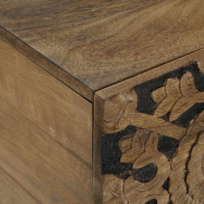 vidaXL Coffee Table Brown 80 x 50 x 40 cm Solid Mango Wood