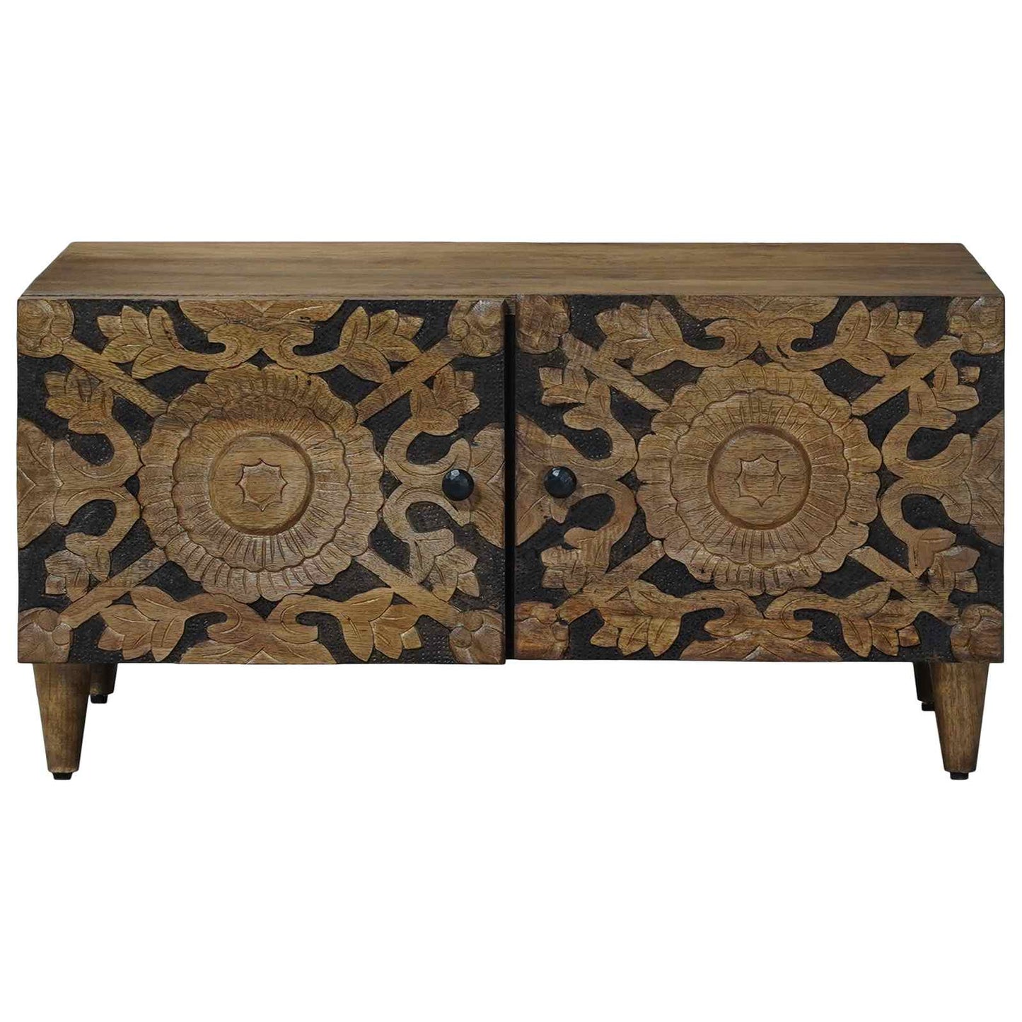 vidaXL Coffee Table Brown 80 x 50 x 40 cm Solid Mango Wood