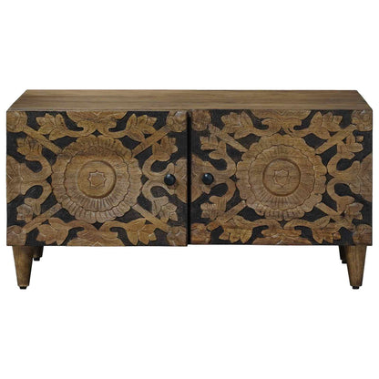 vidaXL Coffee Table Brown 80 x 50 x 40 cm Solid Mango Wood