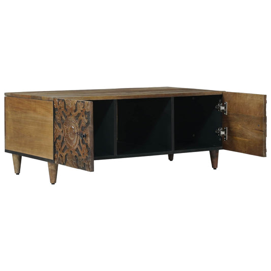 vidaXL Coffee Table Brown 100 x 54 x 40 cm Solid Mango Wood