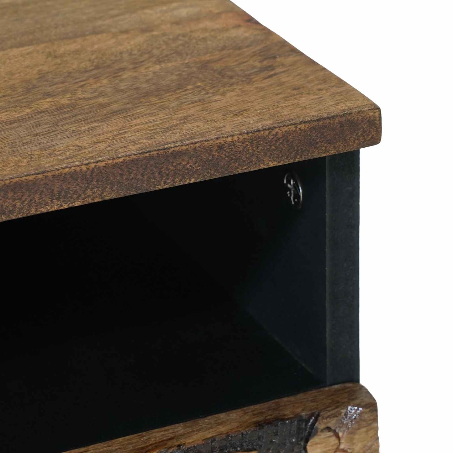 vidaXL Coffee Table with Drawer Brown 80 x 54 x 40 cm Solid Mango Wood