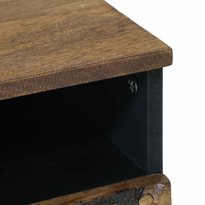 vidaXL Coffee Table with Drawer Brown 80 x 54 x 40 cm Solid Mango Wood