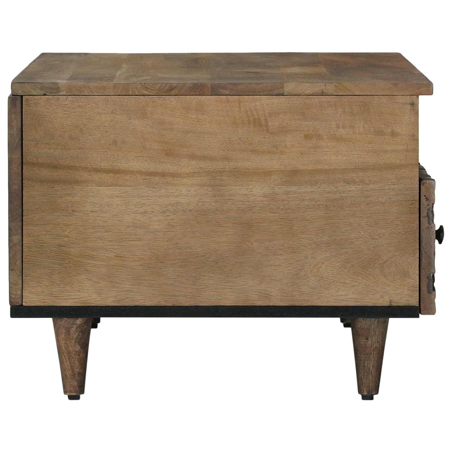 vidaXL Coffee Table with Drawer Brown 80 x 54 x 40 cm Solid Mango Wood