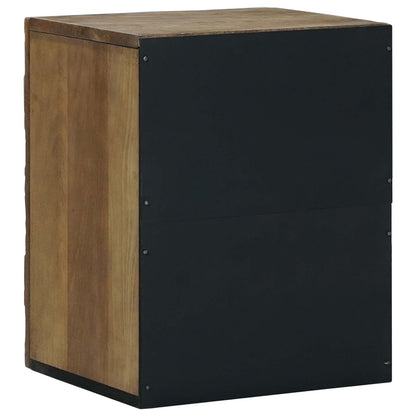 vidaXL Bathroom Hanging Cabinet with Storage Brown 38 x 33.5 x 48 cm