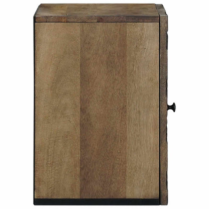 vidaXL Bathroom Hanging Cabinet with Storage Brown 38 x 33.5 x 48 cm