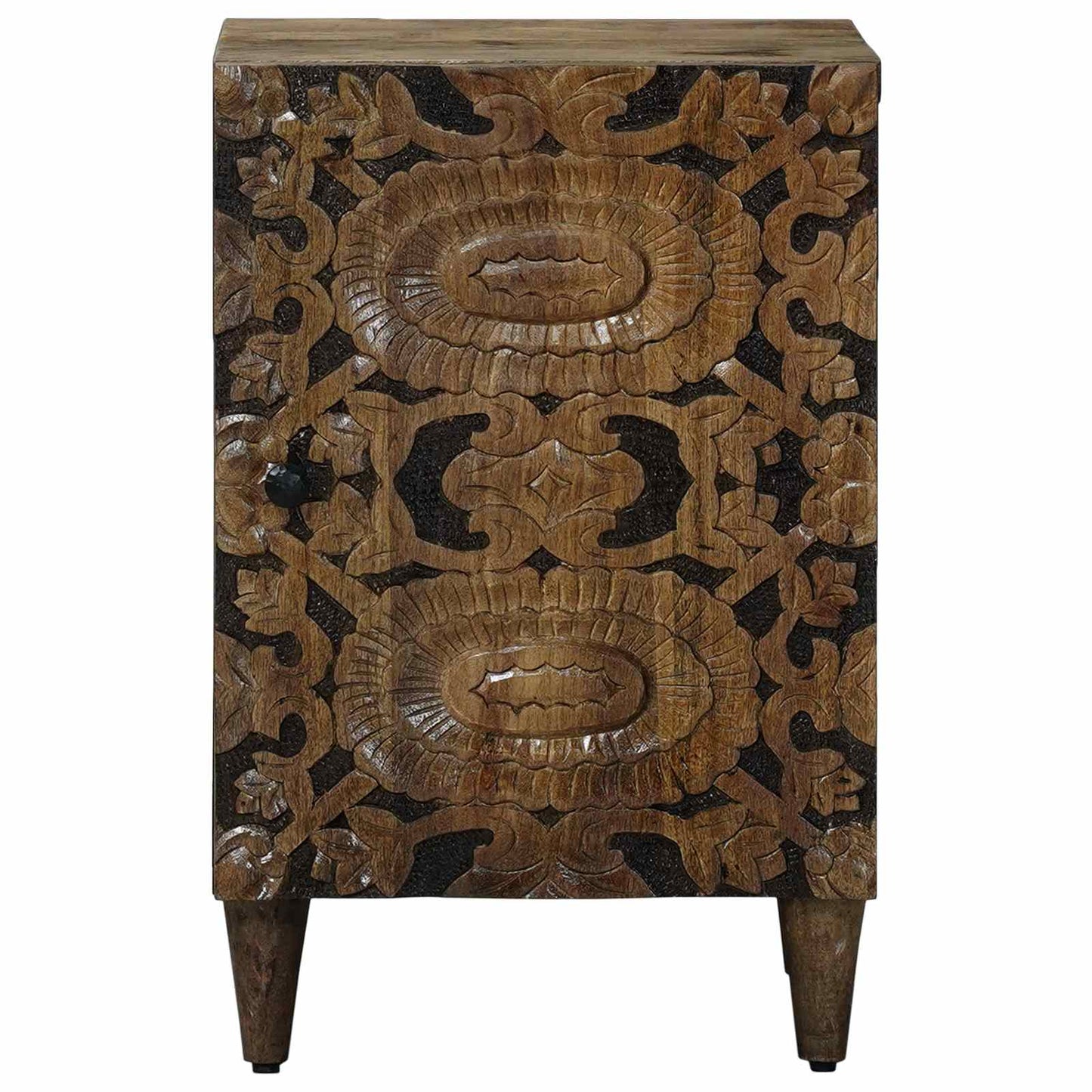 vidaXL Bathroom Cabinet Brown 38 x 33.5 x 58 cm Solid Mango Wood