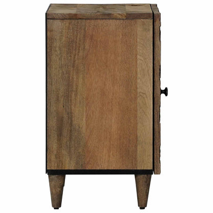 vidaXL Bathroom Cabinet Brown 38 x 33.5 x 58 cm Solid Mango Wood