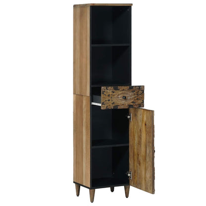 vidaXL Bathroom Cabinet Brown 38 x 33.5 x 160 cm Solid Mango Wood