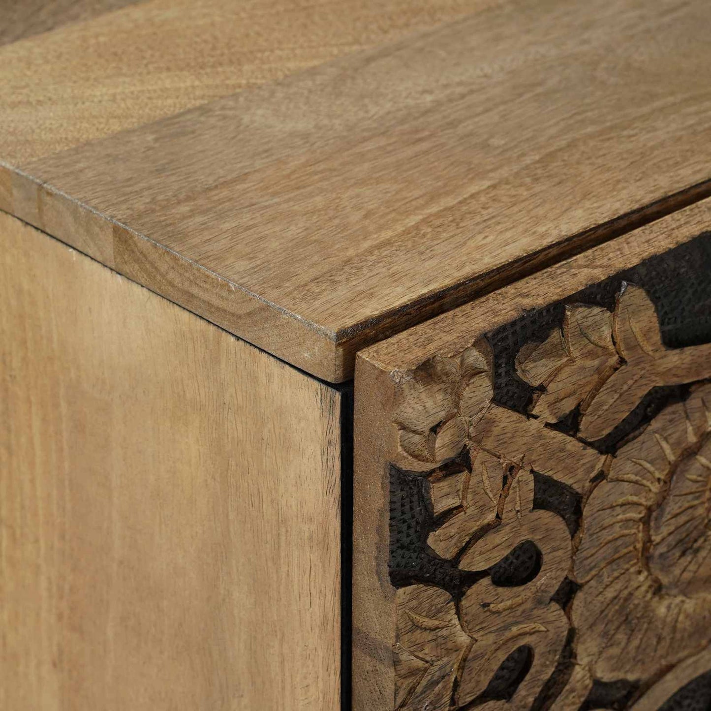 vidaXL Sideboard Brown 40 x 33.5 x 75 cm Solid Mango Wood