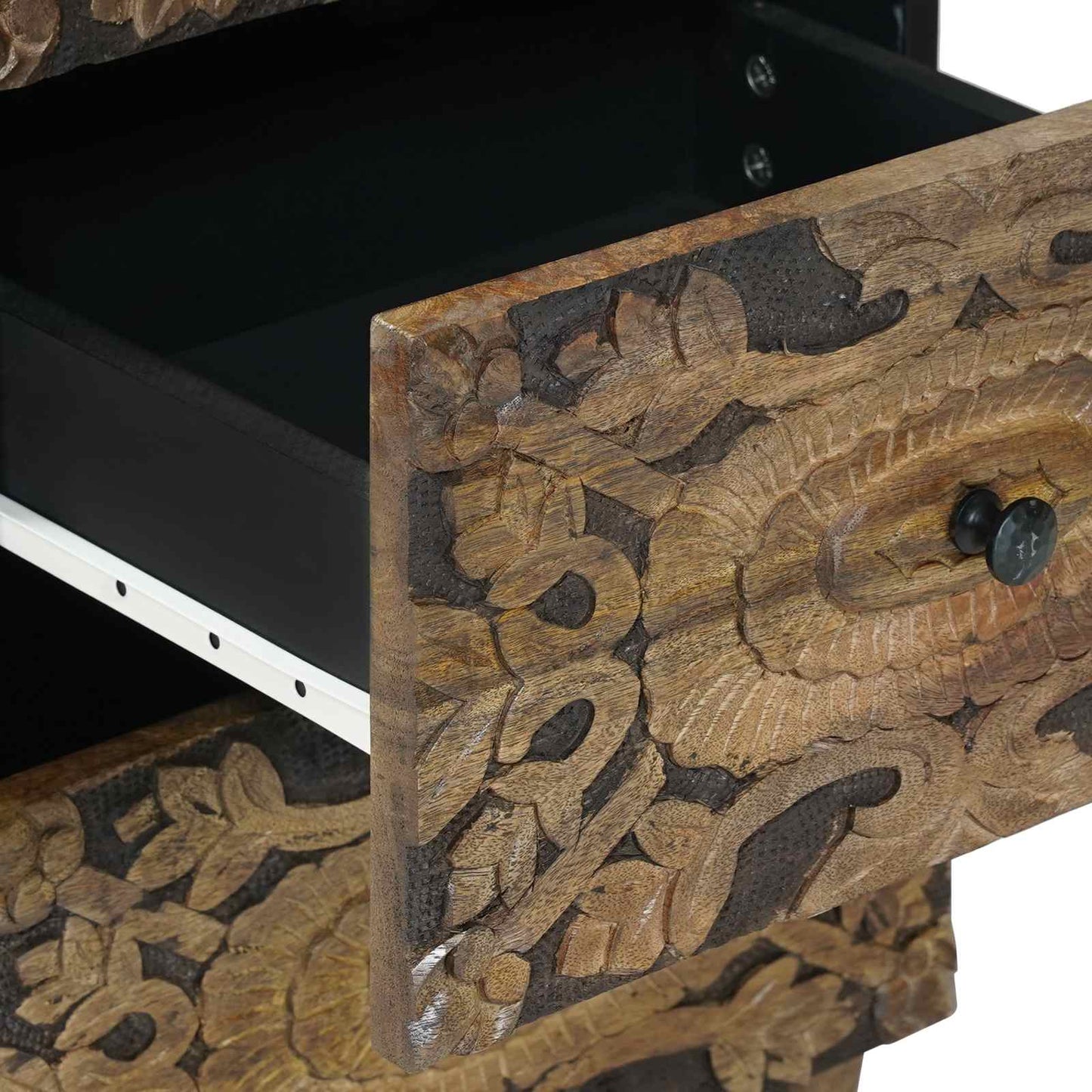 vidaXL Sideboard Brown 40 x 33.5 x 75 cm Solid Mango Wood