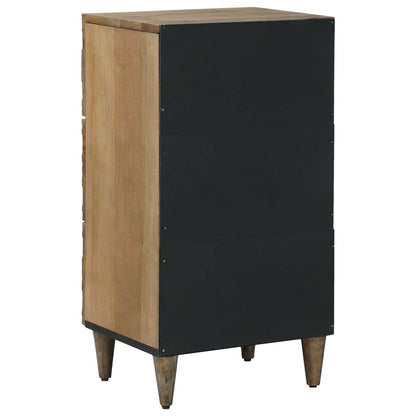 vidaXL Sideboard Brown 40 x 33.5 x 75 cm Solid Mango Wood