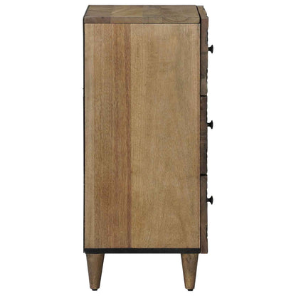 vidaXL Sideboard Brown 40 x 33.5 x 75 cm Solid Mango Wood