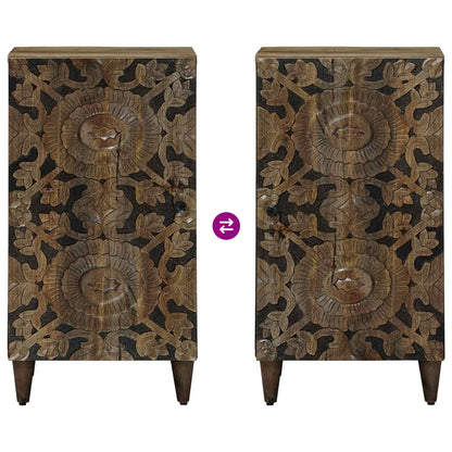 vidaXL Sideboard with Storage Brown 40 x 33.5 x 75 cm Solid Mango Wood