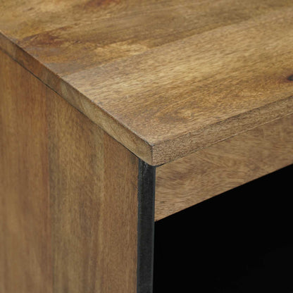 vidaXL Sideboard with Storage Brown 60 x 33.5 x 75 cm Solid Mango Wood