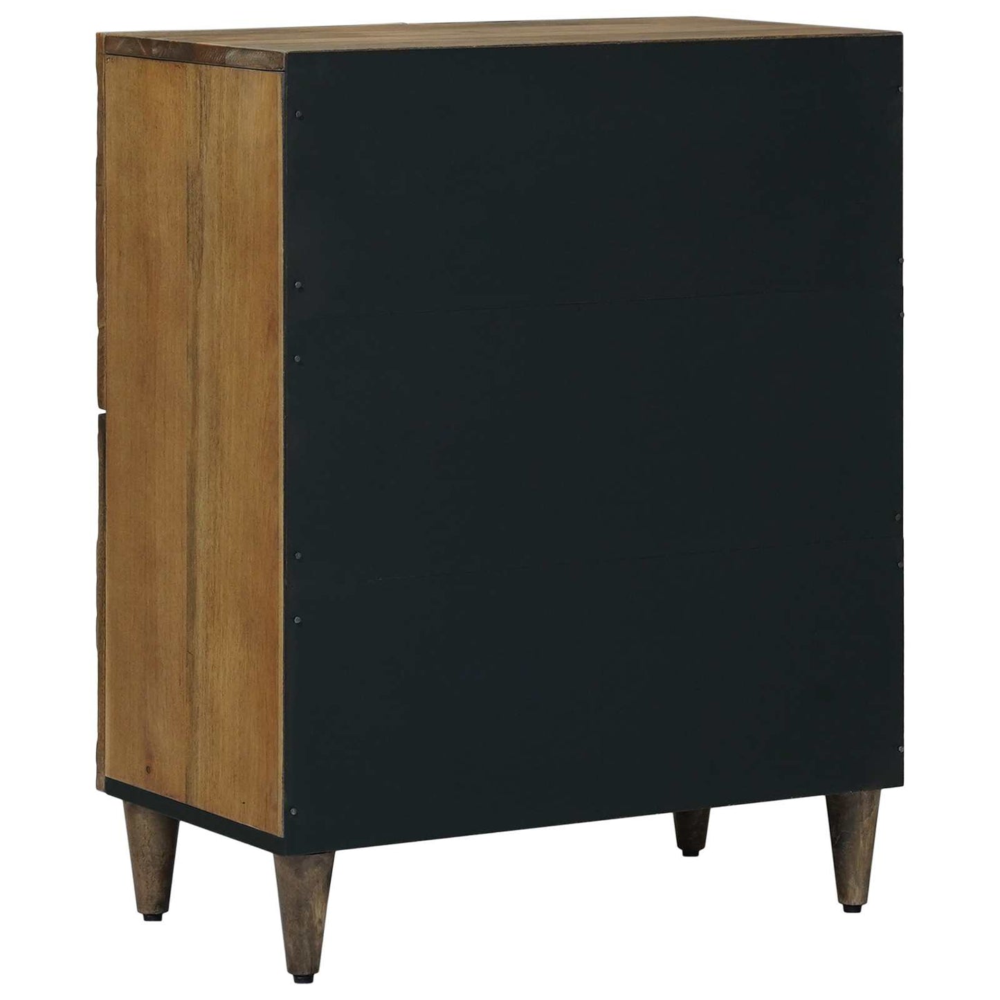 vidaXL Sideboard with Storage Brown 60 x 33.5 x 75 cm Solid Mango Wood
