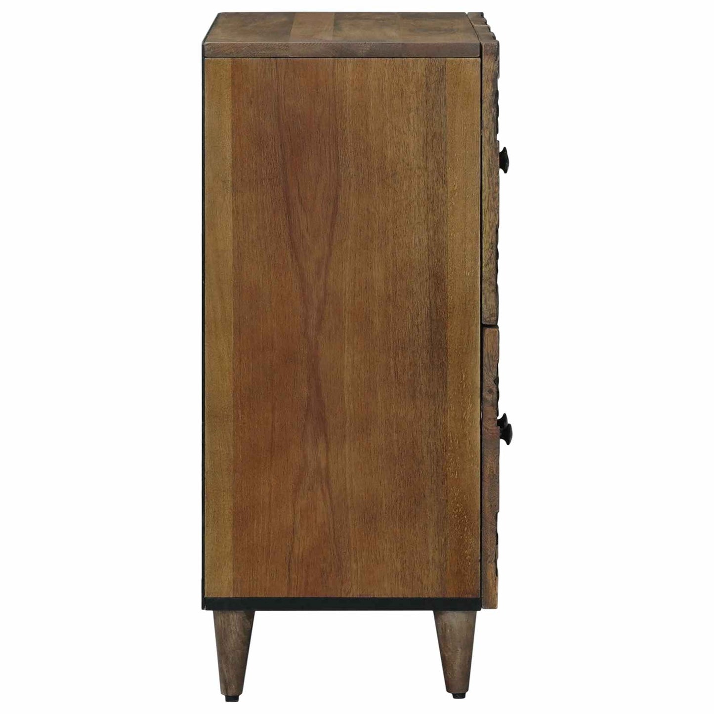 vidaXL Sideboard with Storage Brown 60 x 33.5 x 75 cm Solid Mango Wood