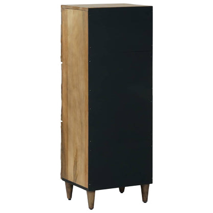 vidaXL High Board with Shelf Brown 40 x 33.5 x 110 cm Solid Mango Wood