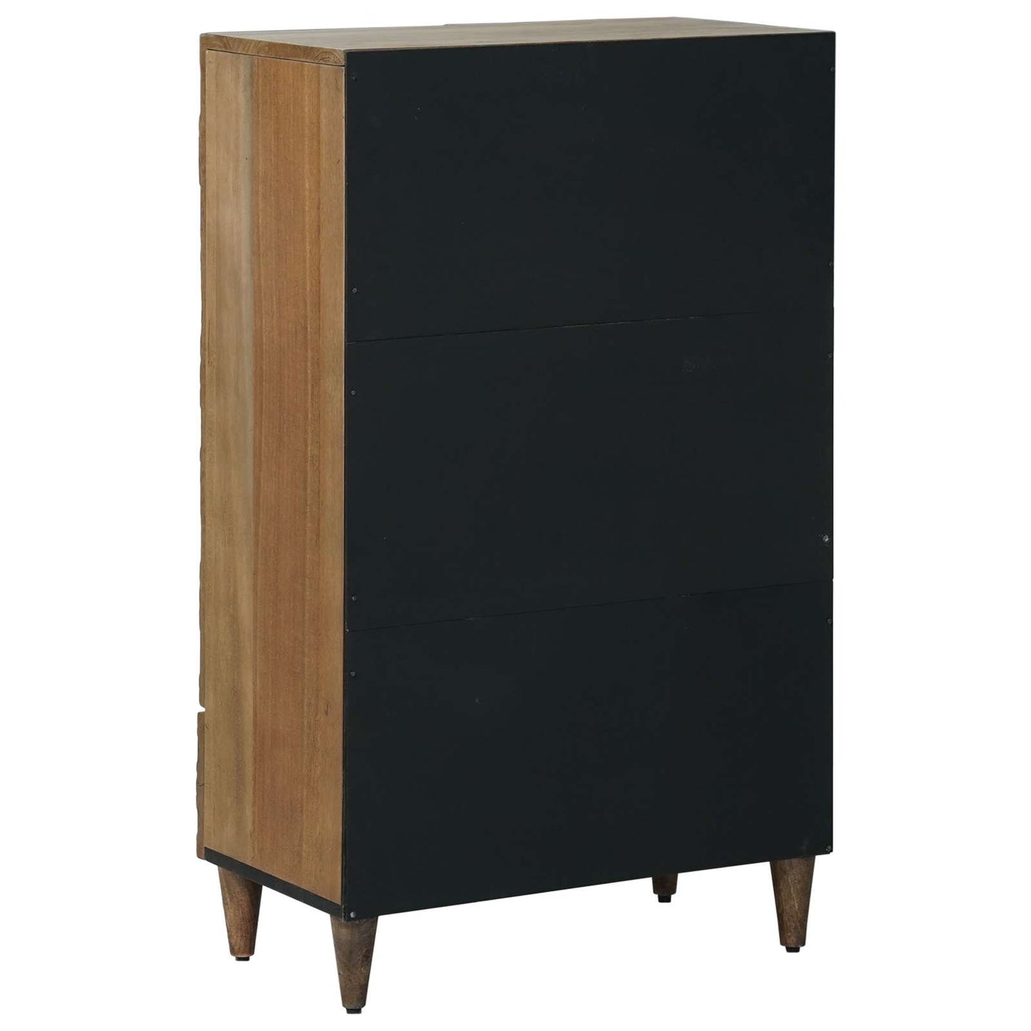 vidaXL High Board with Shelf Brown 60 x 33.5 x 100 cm Solid Mango Wood