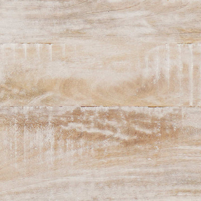 vidaXL Bedside Cabinet 2 pcs White 40 x 33.5 x 46 cm Solid Mango Wood