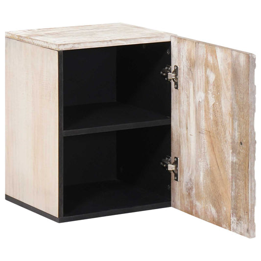 vidaXL Bathroom Hanging Cabinet with Storage White 38 x 33.5 x 48 cm
