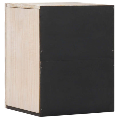 vidaXL Bathroom Hanging Cabinet with Storage White 38 x 33.5 x 48 cm