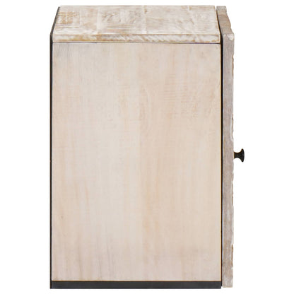 vidaXL Bathroom Hanging Cabinet with Storage White 38 x 33.5 x 48 cm