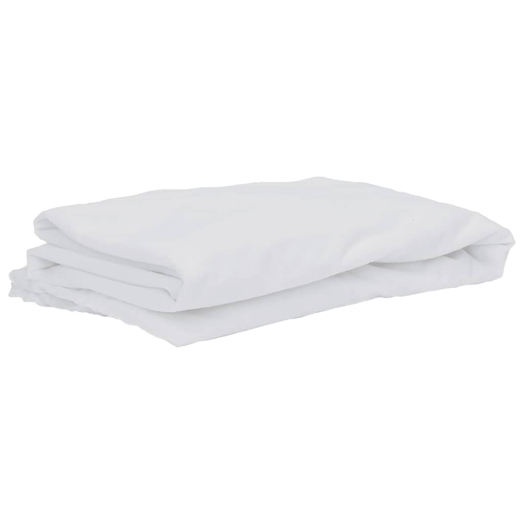 vidaXL Mattress Protector White 200x200 cm Waterproof