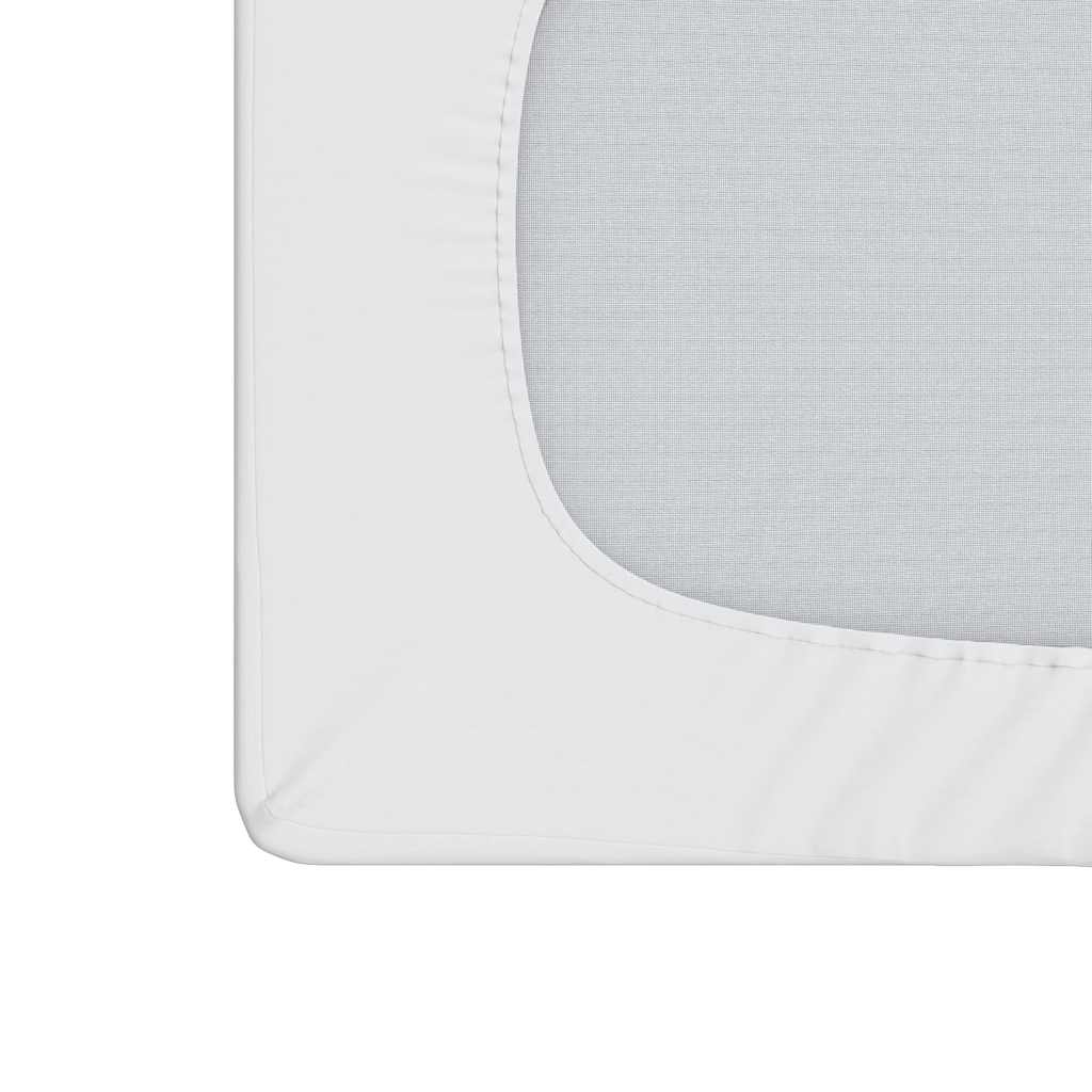 vidaXL Mattress Protector White 160x220 cm Waterproof