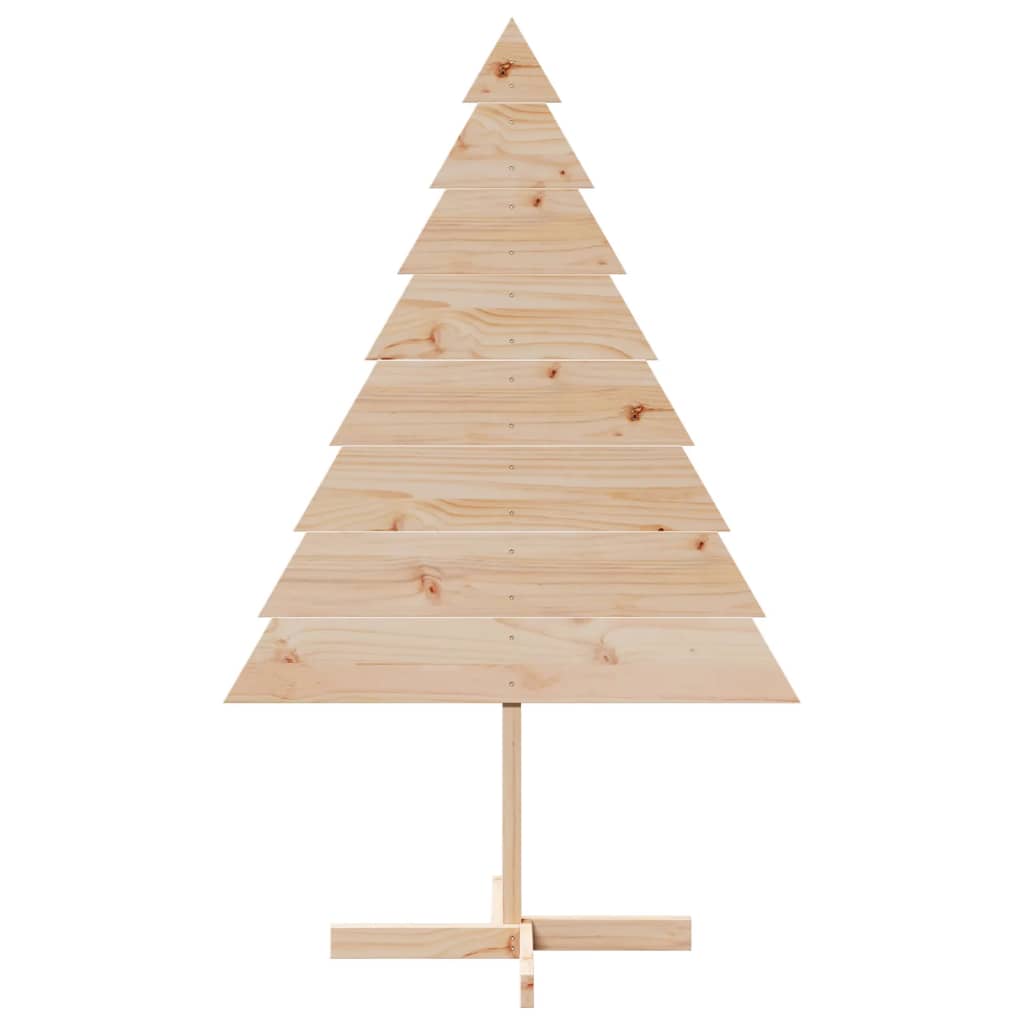 vidaXL Wooden Christmas Tree for Decoration 150 cm Solid Wood