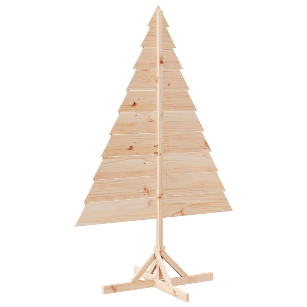 vidaXL Wooden Christmas Tree for Decoration 180 cm Solid Wood