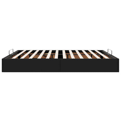 vidaXL Ottoman Bed Frame without Mattress Black