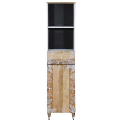 vidaXL Bathroom Cabinet 38x33.5x160 cm Solid Wood Mango